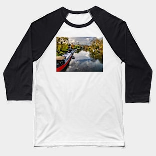 The View Upriver From Whitchurch Bridge Baseball T-Shirt